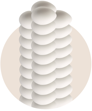 30 hard boiled medium eggs